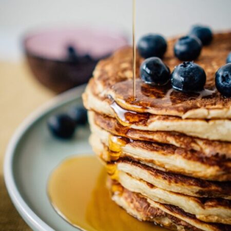 Choc-Chip Oat Pancakes