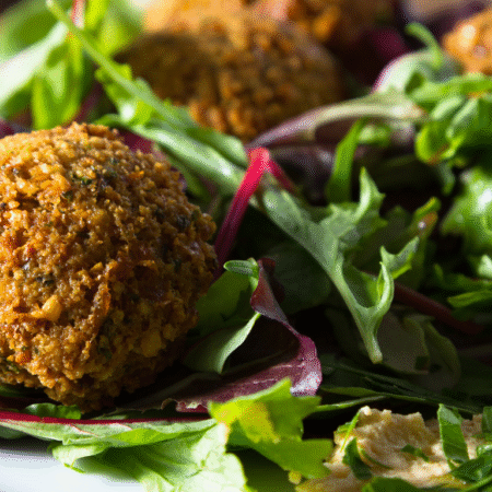 Falafel & Hummus Salad