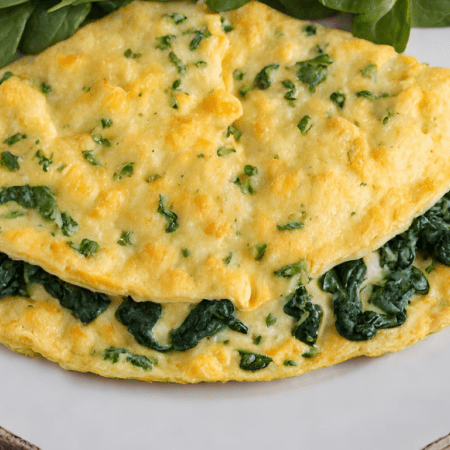 Spinach Omelette
