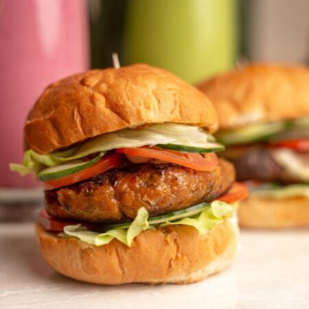 Chicken sweet potato Burger